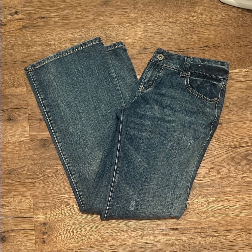 American Eagle Outfitters Dark Blue Favorite Boyfriend  Jeans